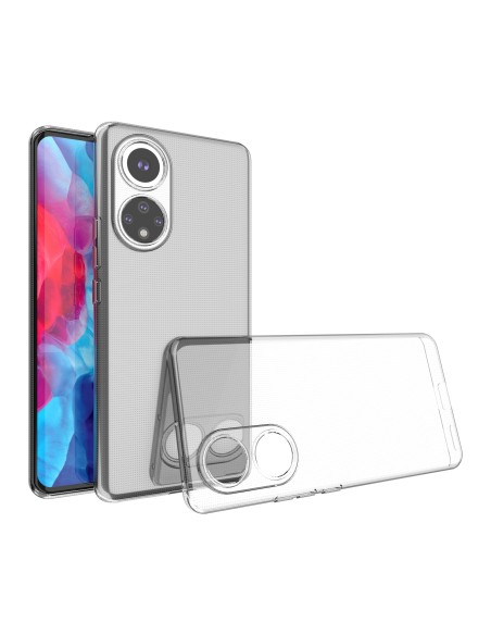 Ultra Clear 0,5 mm Honor 50 Pro gelio dėklo dangtelis skaidrus