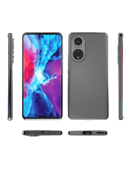 Ultra Clear 0,5 mm Honor 50 Pro gelio dėklo dangtelis skaidrus