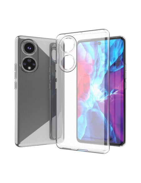 Ultra Clear 0,5 mm Honor 50 Pro gelio dėklo dangtelis skaidrus