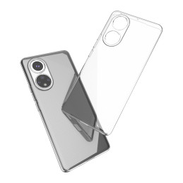 Ultra Clear gelio dėklo dangtelis 0,5 mm Honor 50 SE skaidrus