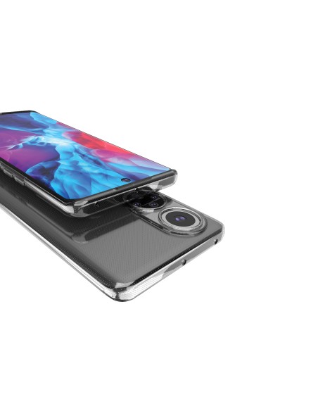 Ultra Clear gelio dėklo dangtelis 0,5 mm Honor 50 SE skaidrus