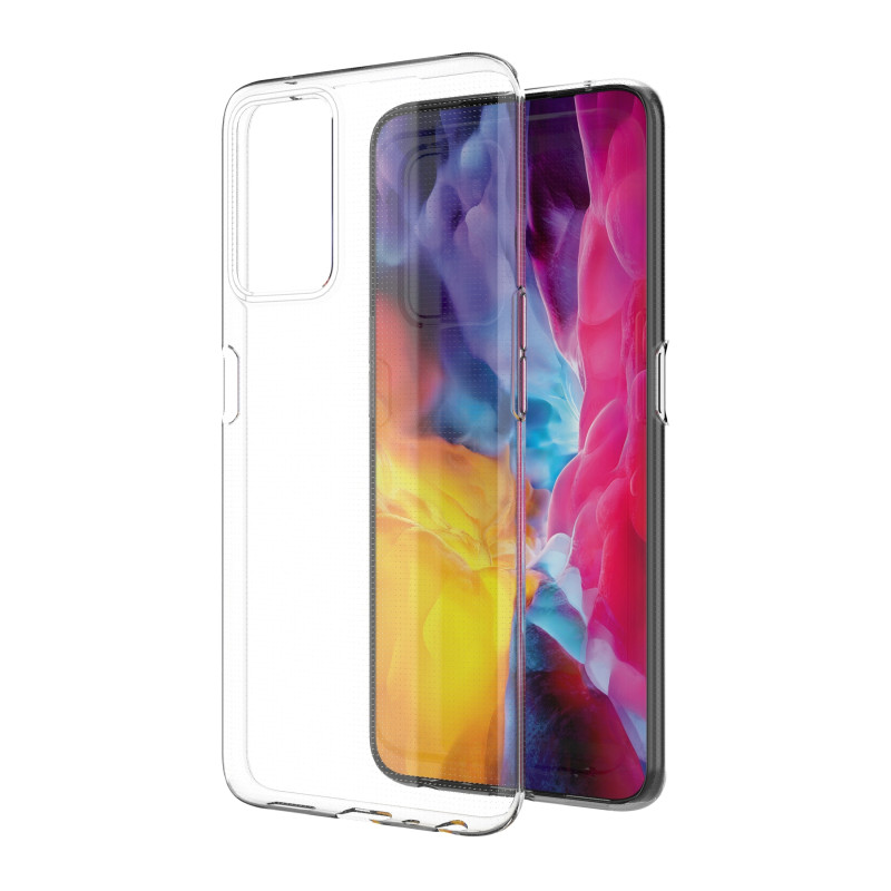Itin skaidrus gelio dėklo dangtelis 0,5 mm Oppo A76 / Oppo A36 / Realme 9i skaidrus