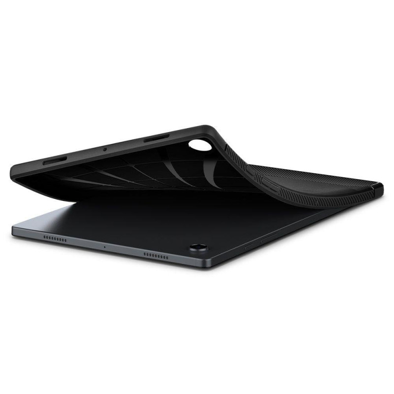 Spigen Rugged Armor dėklas, skirtas Samsung Galaxy Tab A8 10,5& 39 & 39 - matinė juoda