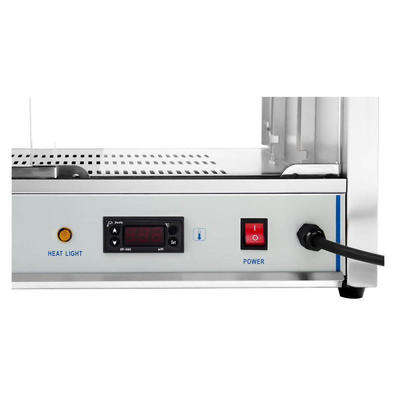 Šildymo vitrina karštam maistui 1000W, plotis 64cm