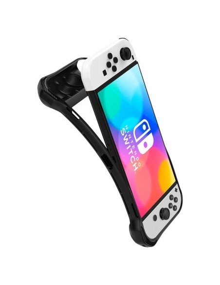 Spigen Rugged Armor dėklas, skirtas Nintendo Switch OLED - matinė juoda Spigen Rugged Armor dėklas, skirtas Nintendo Switch OLED - matinė juoda