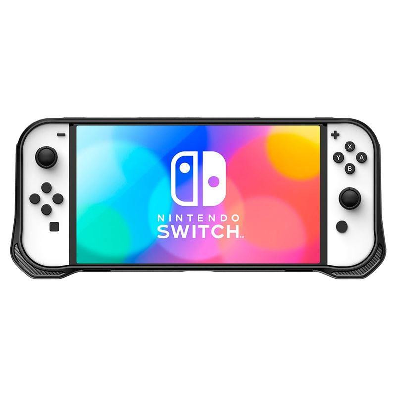 Spigen Rugged Armor dėklas, skirtas Nintendo Switch OLED - matinė juoda