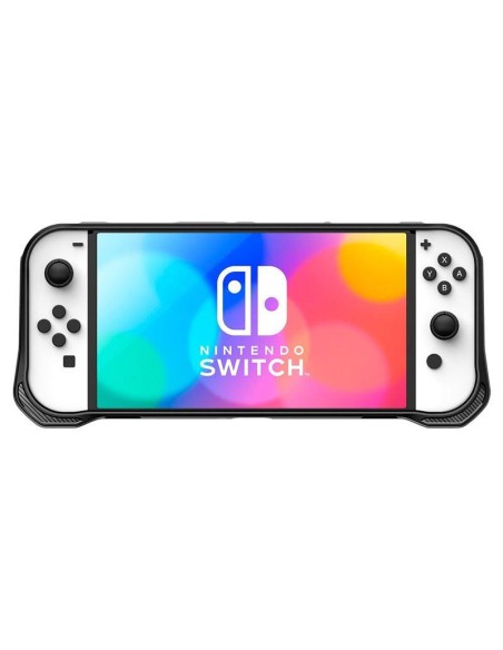 Spigen Rugged Armor dėklas, skirtas Nintendo Switch OLED - matinė juoda Spigen Rugged Armor dėklas, skirtas Nintendo Switch OLED - matinė juoda
