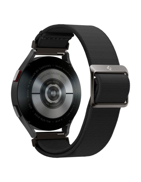 Spigen Fit Lite dirželis, skirtas Samsung Galaxy Watch 4 / 5 / 5 Pro / 6 - juodas Spigen Fit Lite dirželis, skirtas Samsung Galaxy Watch 4 / 5 / 5 Pro / 6 - juodas