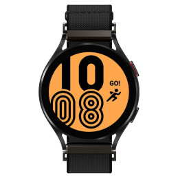 Spigen Fit Lite dirželis, skirtas Samsung Galaxy Watch 4 / 5 / 5 Pro / 6 - juodas