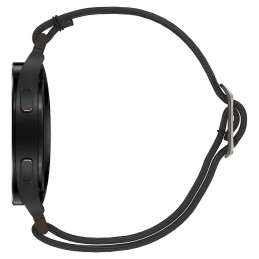 Spigen Fit Lite dirželis, skirtas Samsung Galaxy Watch 4 / 5 / 5 Pro / 6 - juodas
