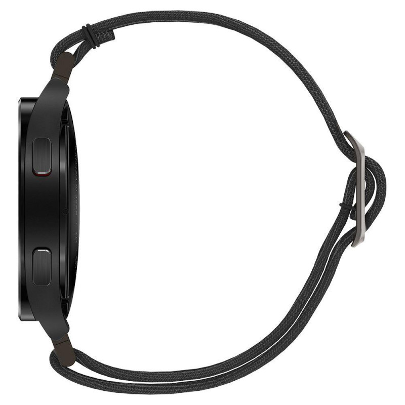 Spigen Fit Lite dirželis, skirtas Samsung Galaxy Watch 4 / 5 / 5 Pro / 6 - juodas