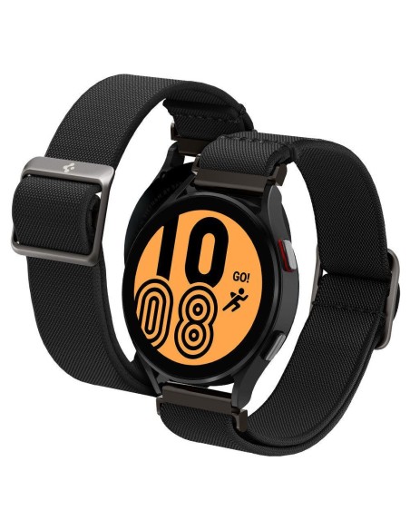 Spigen Fit Lite dirželis, skirtas Samsung Galaxy Watch 4 / 5 / 5 Pro / 6 - juodas Spigen Fit Lite dirželis, skirtas Samsung Galaxy Watch 4 / 5 / 5 Pro / 6 - juodas