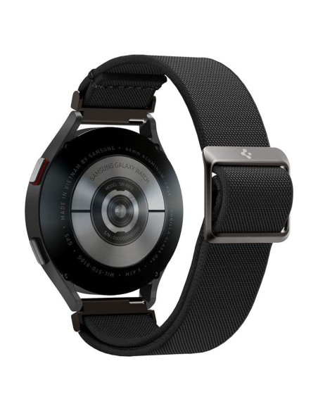 Spigen Fit Lite dirželis, skirtas Samsung Galaxy Watch 4 / 5 / 5 Pro / 6 - juodas Spigen Fit Lite dirželis, skirtas Samsung Galaxy Watch 4 / 5 / 5 Pro / 6 - juodas
