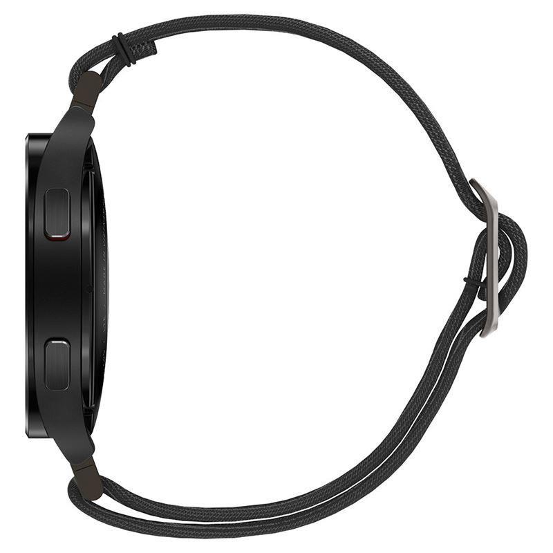 Spigen Fit Lite dirželis, skirtas Samsung Galaxy Watch 4 / 5 / 5 Pro / 6 - juodas