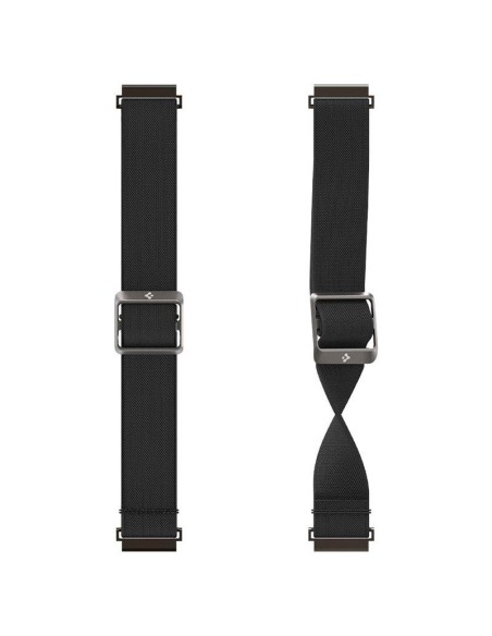 Spigen Fit Lite dirželis, skirtas Samsung Galaxy Watch 4 / 5 / 5 Pro / 6 - juodas Spigen Fit Lite dirželis, skirtas Samsung Galaxy Watch 4 / 5 / 5 Pro / 6 - juodas