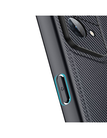 Dux Ducis Fino dėklo dangtelis, padengtas nailono medžiaga, skirtas Oppo Reno7 Pro 5G juodai Dux Ducis Fino dėklo dangtelis, padengtas nailono medžiaga, skirtas Oppo Reno7 Pro 5G juodai