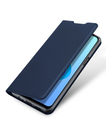 Dux Ducis Skin Pro atverčiamas dėklas, skirtas Realme 9i/ Oppo A36 mėlynai