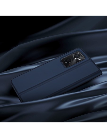 Dux Ducis Skin Pro atverčiamas dėklas, skirtas Realme 9i/ Oppo A36 mėlynai