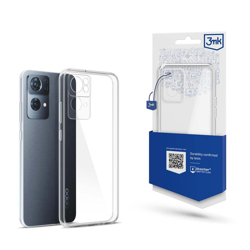 3mk skaidrus dėklas, skirtas Oppo Reno 7 Pro 5G – skaidrus 3mk skaidrus dėklas, skirtas Oppo Reno 7 Pro 5G – skaidrus