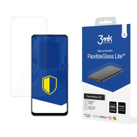 3mk FlexibleGlass Lite™ hibridinis stiklas, skirtas Realme 9 Pro+ 3mk FlexibleGlass Lite™ hibridinis stiklas, skirtas Realme 9 Pro+