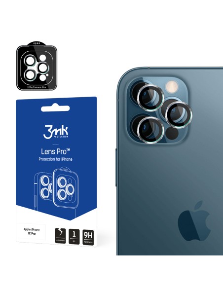3mk Lens Protection Pro fotoaparato dangtelis iPhone 12 Pro - sidabrinis 3mk Lens Protection Pro fotoaparato dangtelis iPhone 12 Pro - sidabrinis