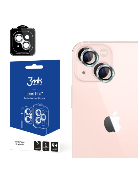 3mk Lens Protection Pro kameros dangtelis skirtas iPhone 13 mini / iPhone 13 - sidabrinis 3mk Lens Protection Pro kameros dangtelis skirtas iPhone 13 mini / iPhone 13 - sidabrinis