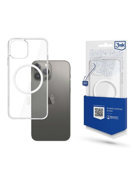 3mk Mag Case su MagSafe, skirtas iPhone 13 Pro Max – skaidrus 3mk Mag Case su MagSafe, skirtas iPhone 13 Pro Max – skaidrus