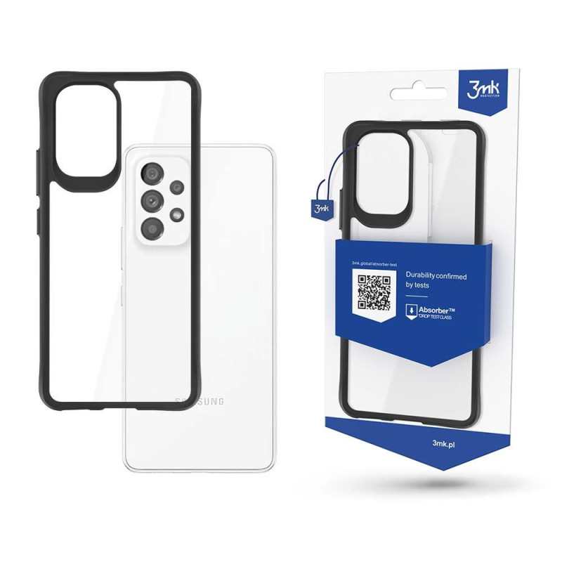 3mk Satin Armor Case+ dėklas, skirtas Samsung Galaxy A33 5G - skaidrus 3mk Satin Armor Case+ dėklas, skirtas Samsung Galaxy A33 5G - skaidrus