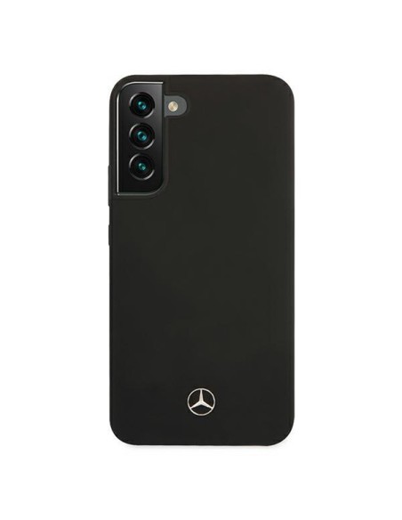 Mercedes Silicone Line dėklas Samsung Galaxy S22 - juodas Mercedes Silicone Line dėklas Samsung Galaxy S22 - juodas