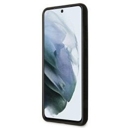 Ferrari silikoninis dėklas Samsung Galaxy S21 FE - juodas