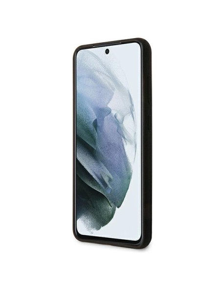 Ferrari silikoninis dėklas Samsung Galaxy S21 FE - juodas Ferrari silikoninis dėklas Samsung Galaxy S21 FE - juodas