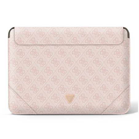 Guess 4G Uptown Triangle Logo dėklas 13-14" nešiojamam kompiuteriui – rožinis Guess 4G Uptown Triangle Logo dėklas 13-14" nešiojamam kompiuteriui – rožinis