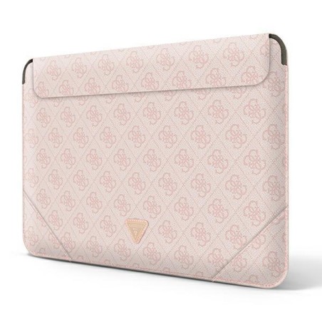 Guess 4G Uptown Triangle Logo dėklas 13-14" nešiojamam kompiuteriui – rožinis Guess 4G Uptown Triangle Logo dėklas 13-14" nešiojamam kompiuteriui – rožinis