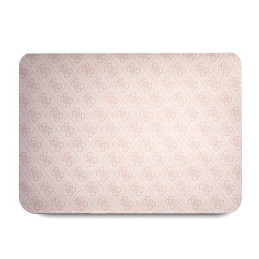 Guess 4G Uptown Triangle Logo dėklas 13-14" nešiojamam kompiuteriui – rožinis
