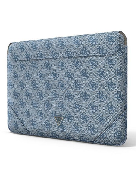 Guess 4G Uptown Triangle Logo dėklas 16" nešiojamam kompiuteriui - mėlynas Guess 4G Uptown Triangle Logo dėklas 16" nešiojamam kompiuteriui - mėlynas