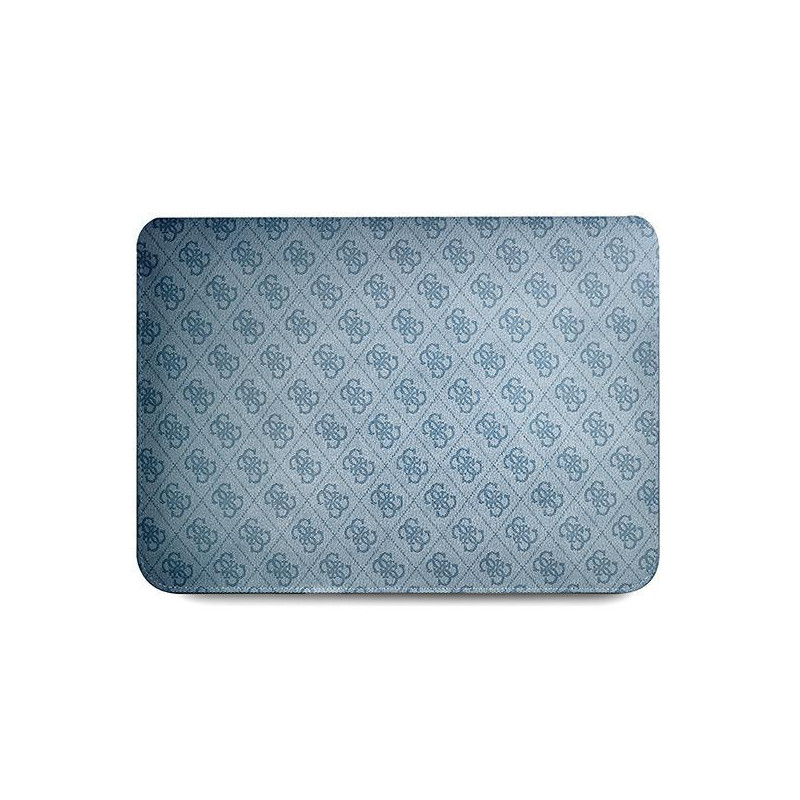 Guess 4G Uptown Triangle Logo dėklas 16" nešiojamam kompiuteriui - mėlynas