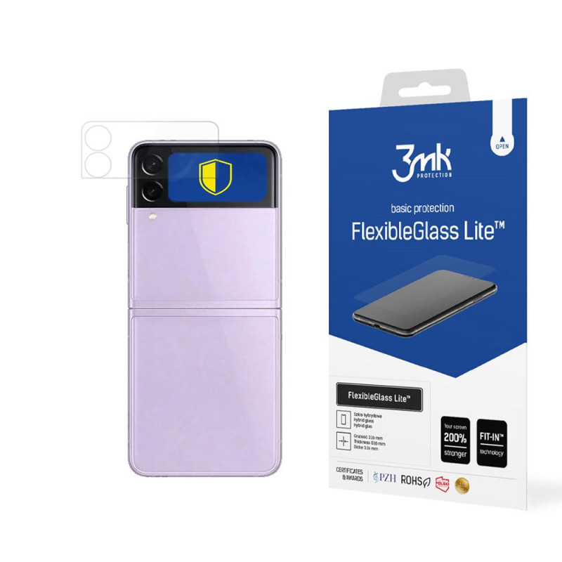 3mk FlexibleGlass Lite™ hibridinis stiklas Samsung Galaxy Z Flip 3 5G (priekyje)