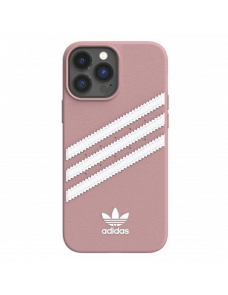 Adidas OR Molded Case PU, skirtas iPhone 13 Pro Max - rožinė Adidas OR Molded Case PU, skirtas iPhone 13 Pro Max - rožinė