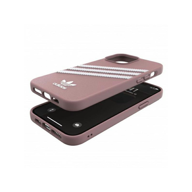 Adidas OR Molded Case PU, skirtas iPhone 13 Pro Max - rožinė