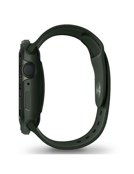 UNIQ Valencia dėklas, skirtas Apple Watch 4/ 5/ 6/ 7/ 8/ SE/ SE2 45/ 44mm – žalias UNIQ Valencia dėklas, skirtas Apple Watch 4/ 5/ 6/ 7/ 8/ SE/ SE2 45/ 44mm – žalias