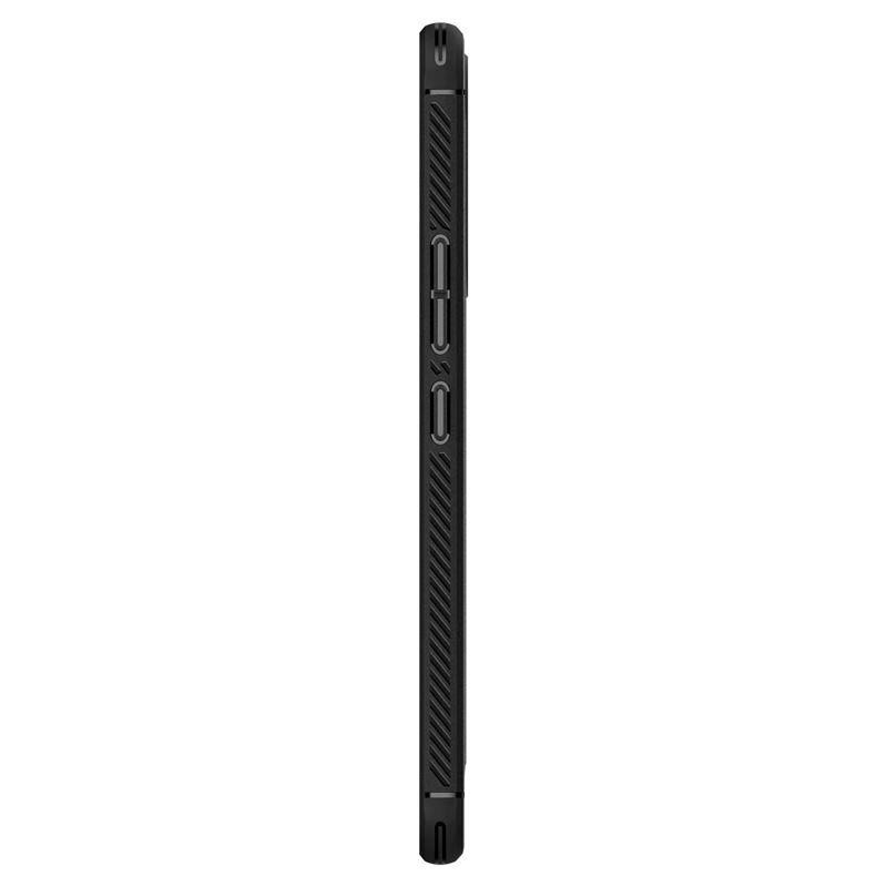 Spigen Rugged Armor dėklas, skirtas Samsung Galaxy A53 5G - matinė juoda