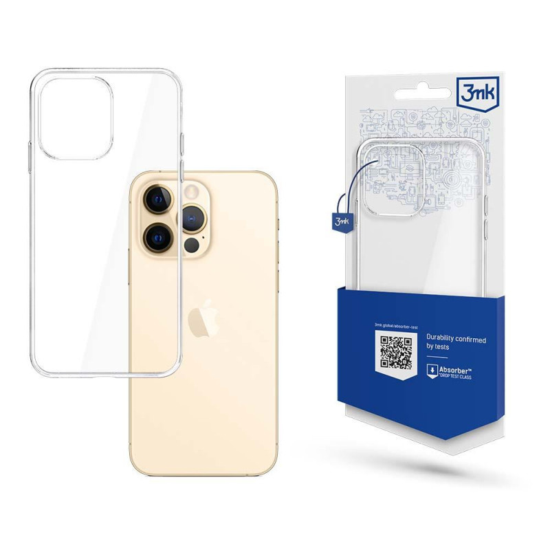 3mk skaidrus dėklas, skirtas iPhone 13 Pro – skaidrus 3mk skaidrus dėklas, skirtas iPhone 13 Pro – skaidrus