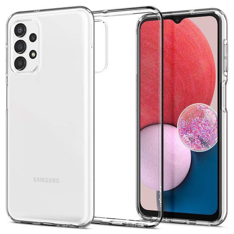 Spigen Skystųjų kristalų dėklas, skirtas Samsung Galaxy A13 4G / LTE - skaidrus