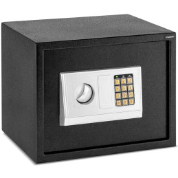 Namų elektroninis seifas kodui ir raktui 38x30x30 cm