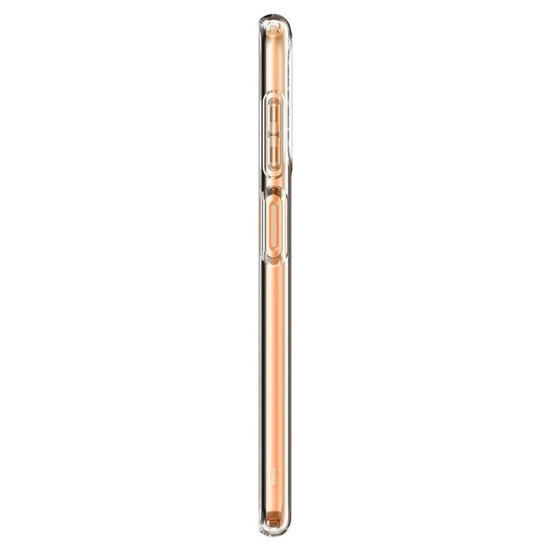 Spigen Skystųjų kristalų dėklas, skirtas Samsung Galaxy A13 4G / LTE - skaidrus