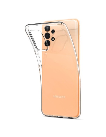 Spigen Skystųjų kristalų dėklas, skirtas Samsung Galaxy A13 4G / LTE - skaidrus Spigen Skystųjų kristalų dėklas, skirtas Samsung Galaxy A13 4G / LTE - skaidrus