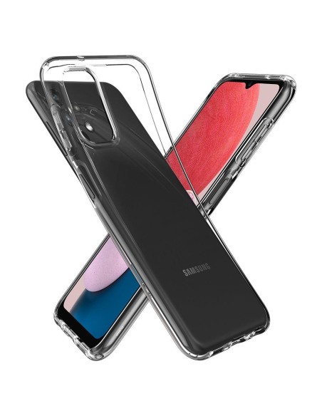 Spigen Skystųjų kristalų dėklas, skirtas Samsung Galaxy A13 4G / LTE - skaidrus Spigen Skystųjų kristalų dėklas, skirtas Samsung Galaxy A13 4G / LTE - skaidrus