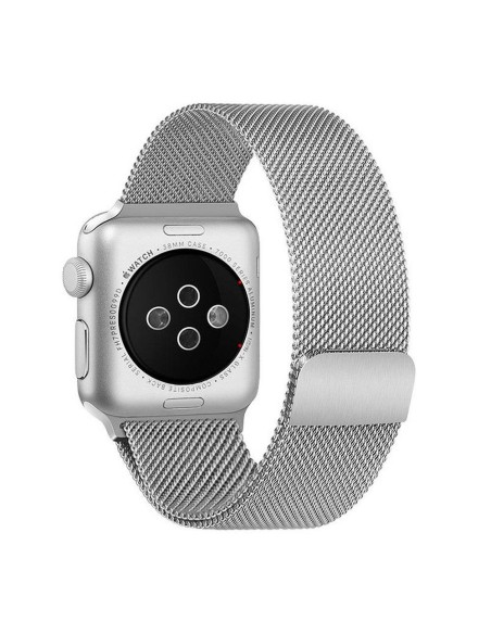 Magnetinio dirželio dirželis laikrodžiui 6 / 5 / 4 / 3 / 2 / SE (44 mm / 42 mm) Magnetinė apyrankė apyrankė Raudona