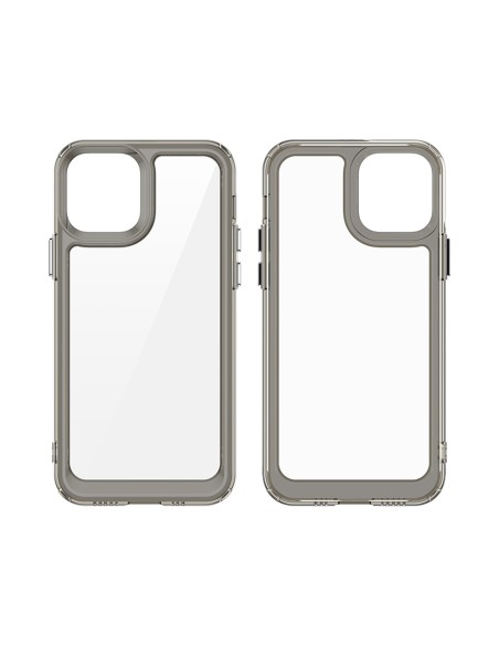 Outer Space Case dėklas skirtas iPhone 12, kietas dangtelis su gelio rėmeliu, mėlynas Outer Space Case dėklas skirtas iPhone 12, kietas dangtelis su gelio rėmeliu, mėlynas