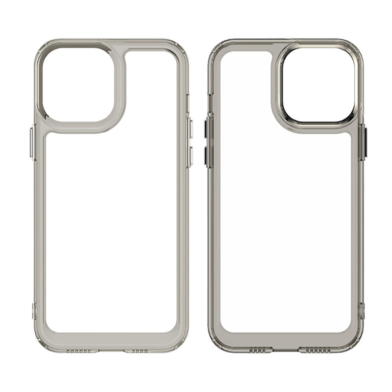 Outer Space Case dėklas skirtas iPhone 13 Pro, kietas dangtelis su gelio rėmeliu, mėlynas